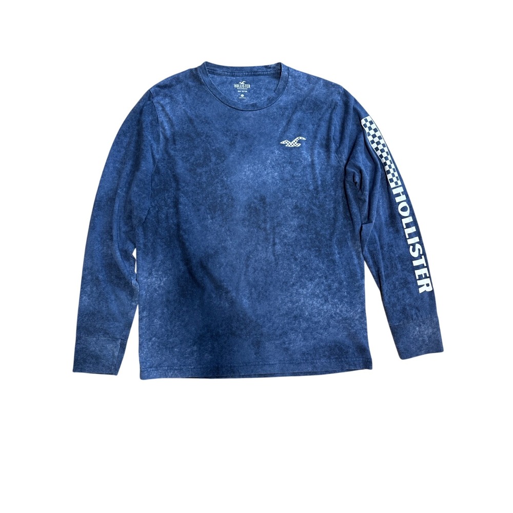Hollister (Blue) Long Sleeve T-Shirt Mens Size L